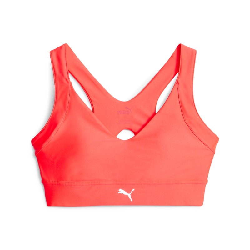 PUMA High Support Ultraform Womens Red Running Bra - Image 1